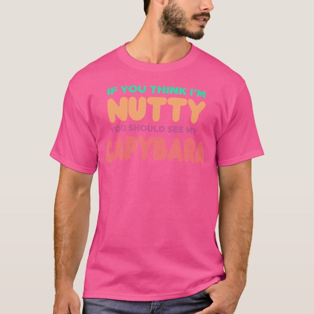 T-shirt Capybara Pour Les Amateurs De Capybara Si Vous Pen (Devant)