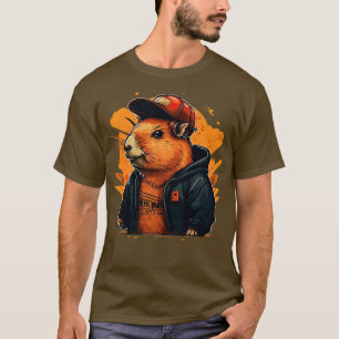 T-shirt Capybara Rapper 1