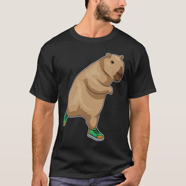 T-shirt Capybara Runner Runner Sports (Devant)