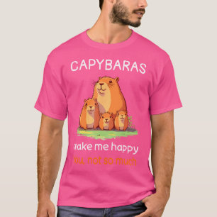 T-shirt Capybara Sarcastique Capybara Citation Capybara Lo