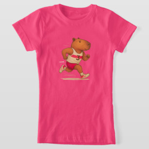 T-Shirt capybara soccer sport animal capybara athlet
