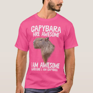 T-shirt Capybara sont géniaux donc JE SUIS Capibara Drôle