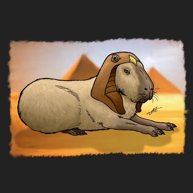 T-shirt Capybara Sphinx (Créateur téléchargé)
