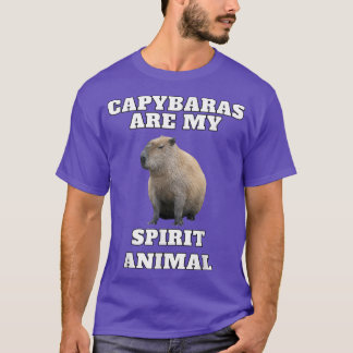T-shirt Capybara Spirit Animal