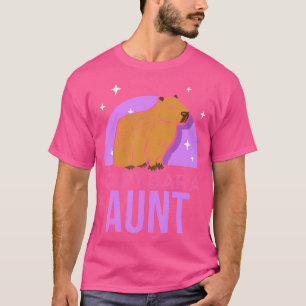 T-shirt Capybara Tante Rodent Lover Animal Capybaras