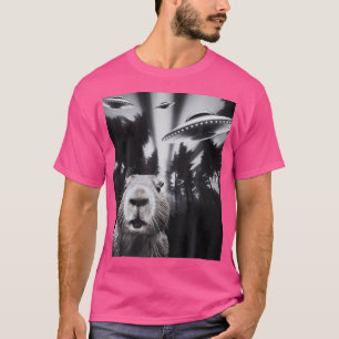 T-shirt Capybara Ufo