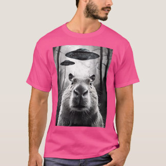 T-shirt Capybara Ufo