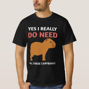 T-shirt Capybaras animal art amoureux idée cadeau