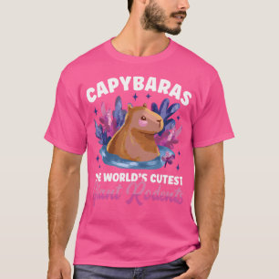 T-shirt Capybaras Le Capybar Des Rongeurs Géants Les Plus