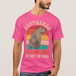 T-shirt Capybaras me rendre Capy Rodent Capybara
