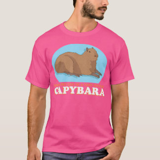 T-shirt Capybaras Pet Papa D'Un Capybara Mal