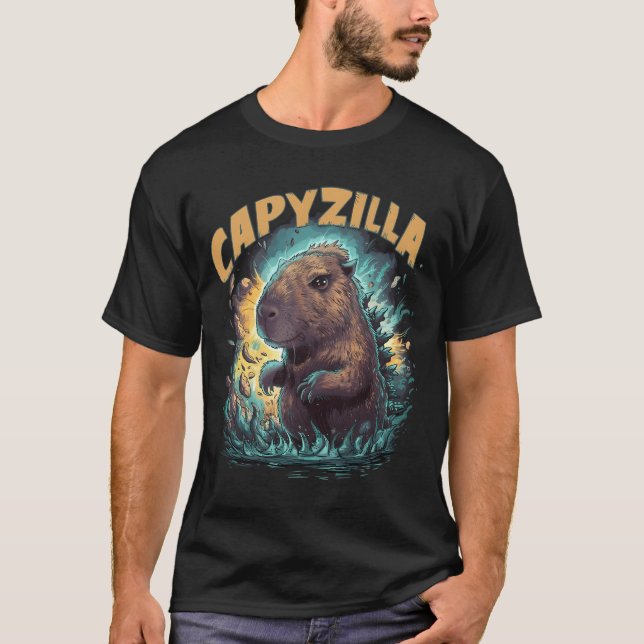 T-shirt Capyzilla Capybara (Devant)