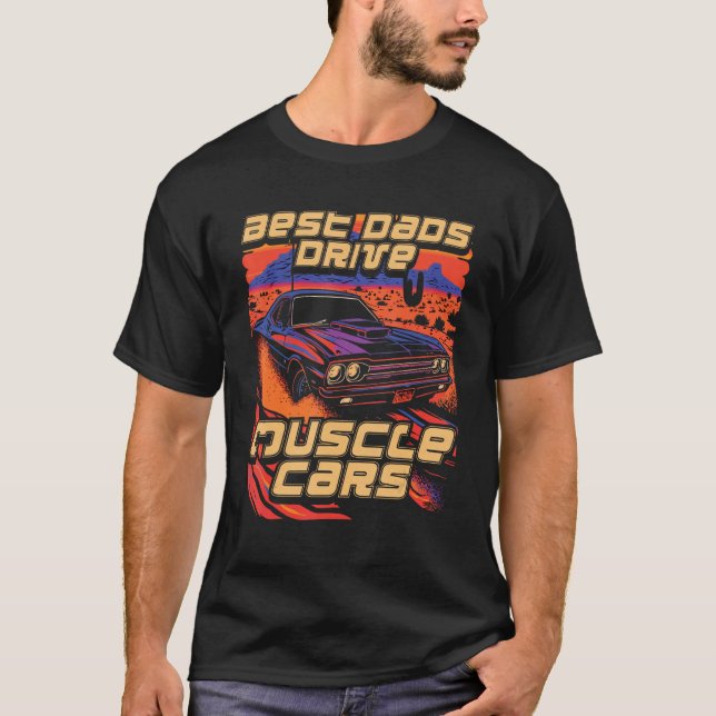 T-shirt Car   Dad Car Collector Papa Fatherhood Fathers Da (Devant)