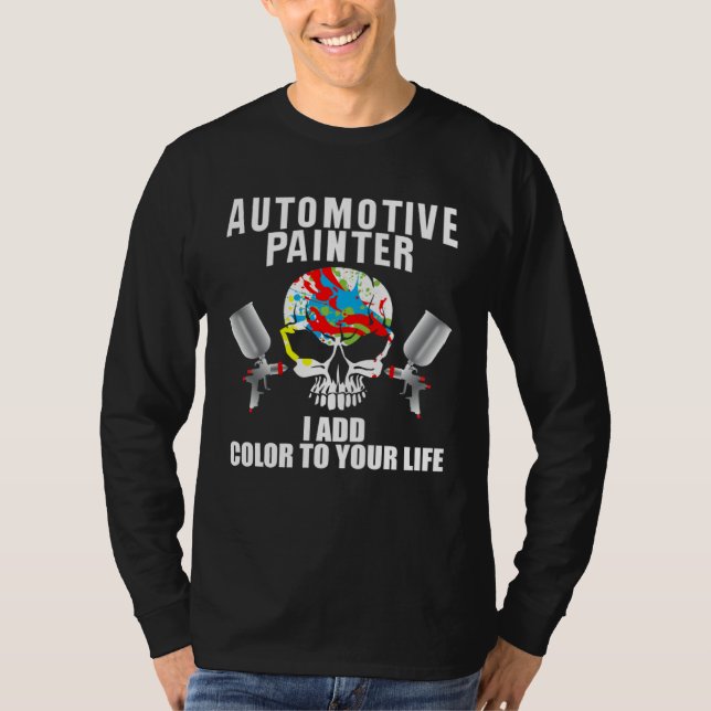 T-shirt Car Detailer Quote for Vehicle Sprayer and Painter (Devant)