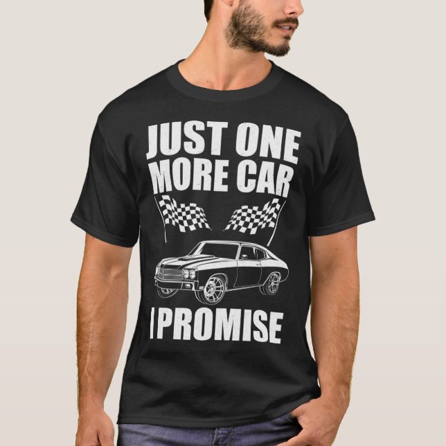T-shirt Car  For Men New Engine Owner Classic Car Technici (Devant)