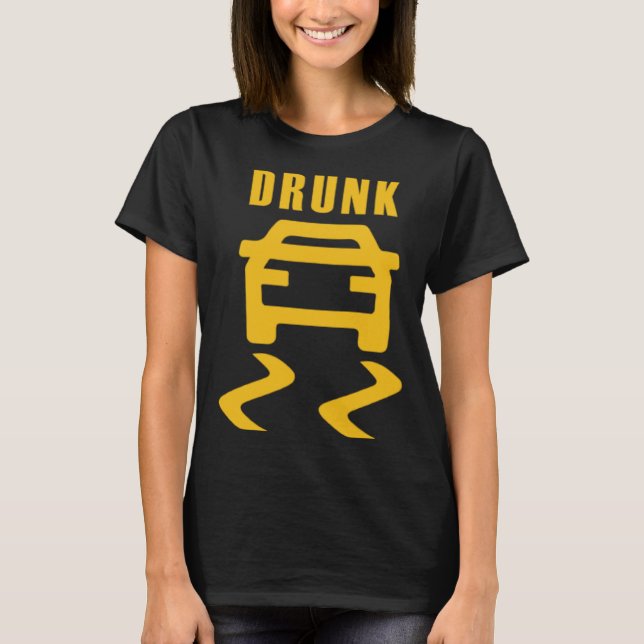 T-shirt Car Mechanic Drunk Car Mechanic (Devant)