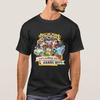 T-shirt Car Show - la pièce en t des hommes de poulets de