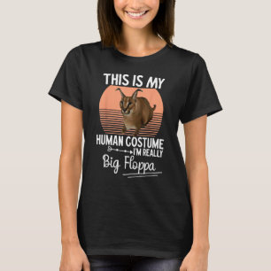T-shirt Caracal Chat Mème Costume humain Je suis vraiment