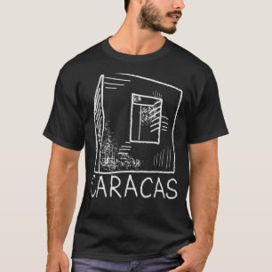 T-shirt Caracas City Venezuela cadeau souvenir hommes femm