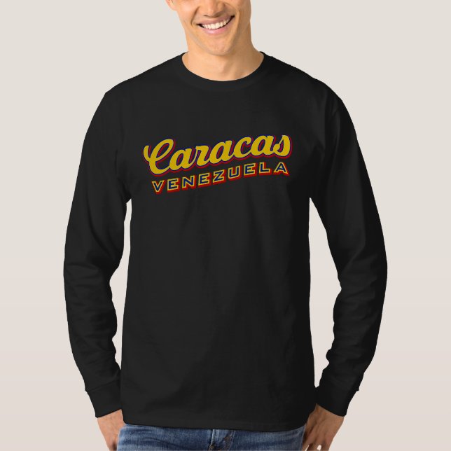 T-shirt Caracas Venezuela (Devant)