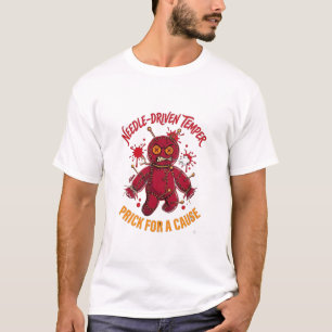 T-shirt Caractère aiguillé