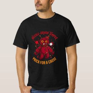 T-shirt Caractère aiguillé
