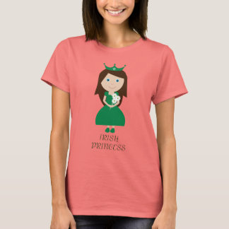 T-shirt Caractère caricature mignonne Princesse irlandaise