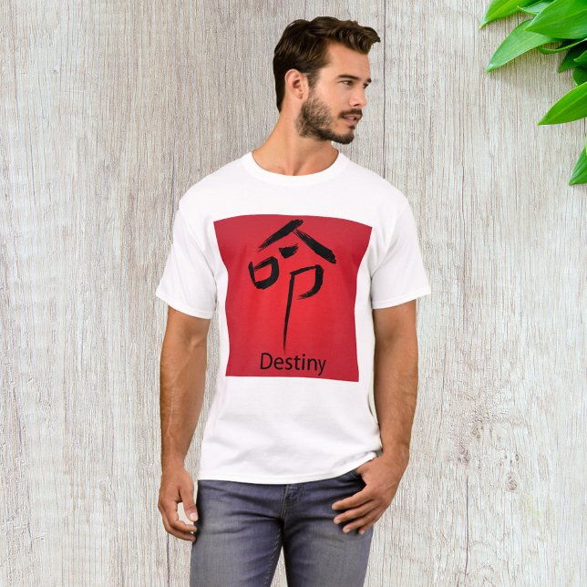 T-shirt Caractère chinois Destiny (Créateur téléchargé)