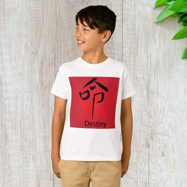 T-shirt Caractère chinois Destiny (Créateur téléchargé)