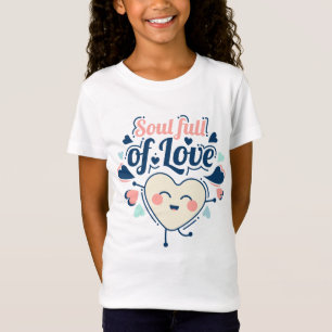 T-Shirt Caractère Coeur âme amour