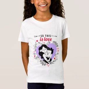 T-Shirt Caractère Couple Amour Plantes heureux