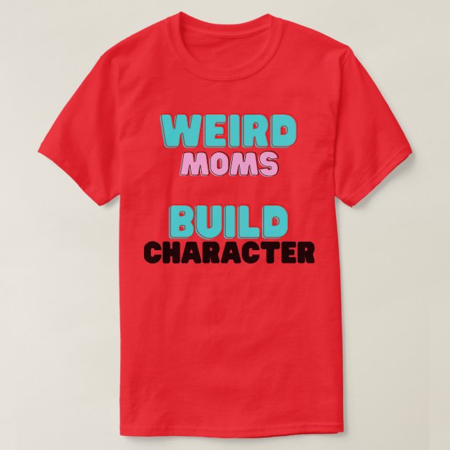 T-shirt Caractère de construction des mamans super11 (Design devant)