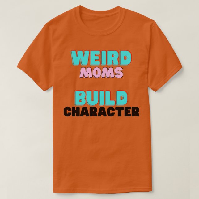 T-shirt Caractère de construction des mamans super11 (Design devant)