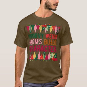 T-shirt Caractère de construction super de mamans bizarres