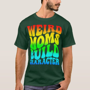 T-shirt Caractère de construction super de mamans bizarres