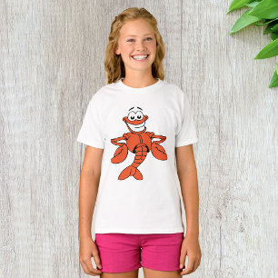 T-shirt Caractère de homard au dessin souriant