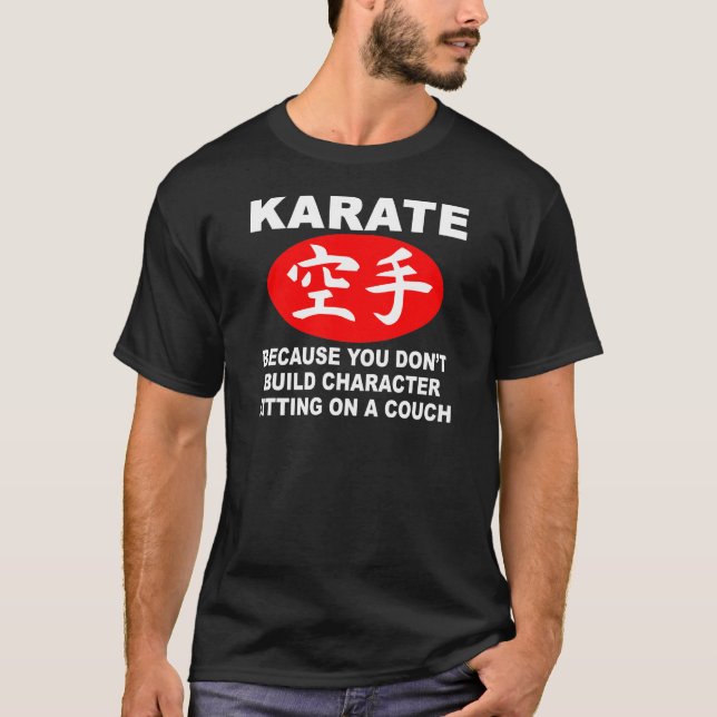 T-shirt Caractère de karaté (Devant)