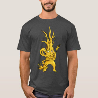 T-shirt Caractère déplaisant Arbre Avec Branches Tangées J