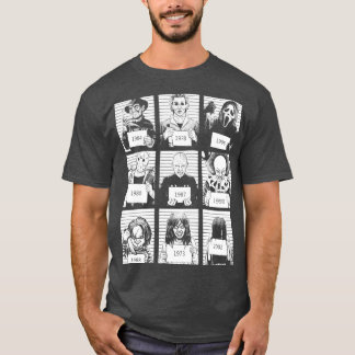 T-shirt Caractère d'horreur d'Halloween Mug Shot