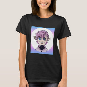 T-shirt Caractère Elfe Anime Cute Chibi Kawaii