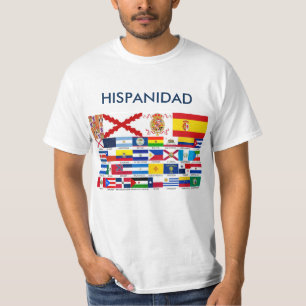 T-shirt CARACTÈRE ESPAGNOL origine et pays