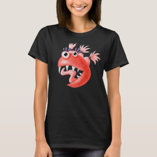 T-shirt Caractère fou drôle bizarre
