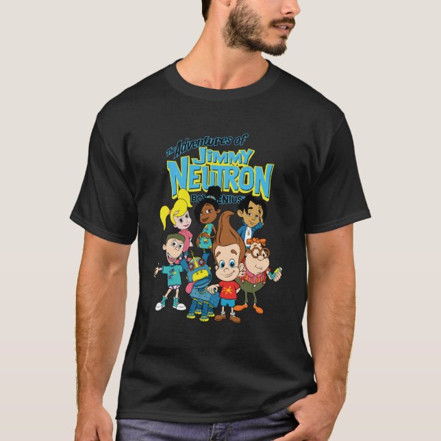 T-shirt Caractère Jimmy Neutron (Devant)