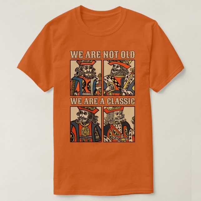 T-shirt Caractère King classique de Jouer d (Design devant)