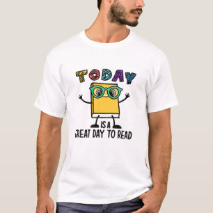 T-shirt Caractère Livre de la Journée Mondiale du Livre 
