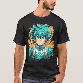 T-shirt Caractère mâle de manga Anime