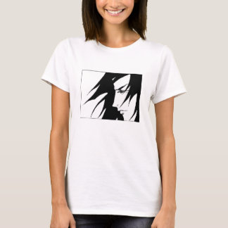 T-shirt Caractère Manga Avec Cheveux Vent