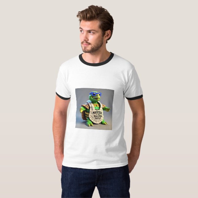 T-shirt Caractère Master Turtle 3D (Devant entier)