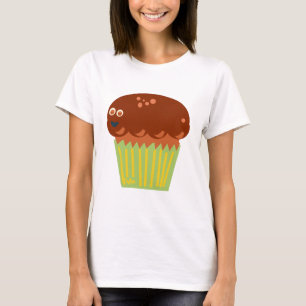 T-shirt Caractère Muffin géant Drôle Drôle Drôle Carton