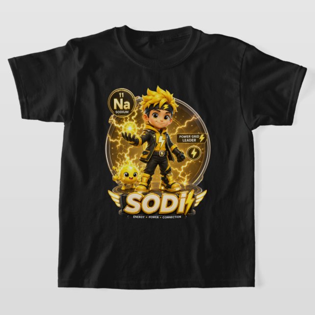 T-shirt Caractère Sodium ATOMIVRA (Poser)